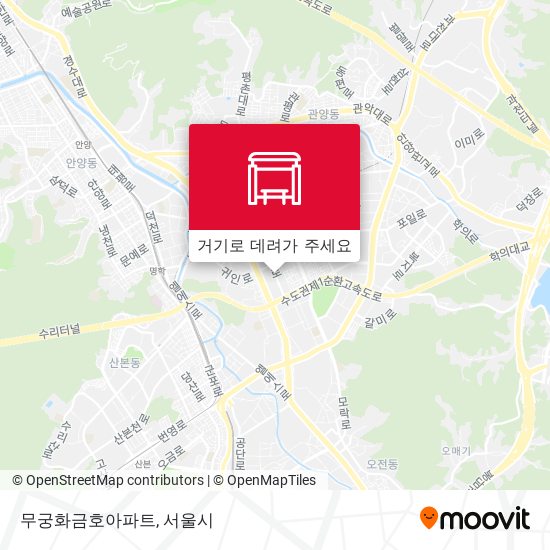 무궁화금호아파트 지도