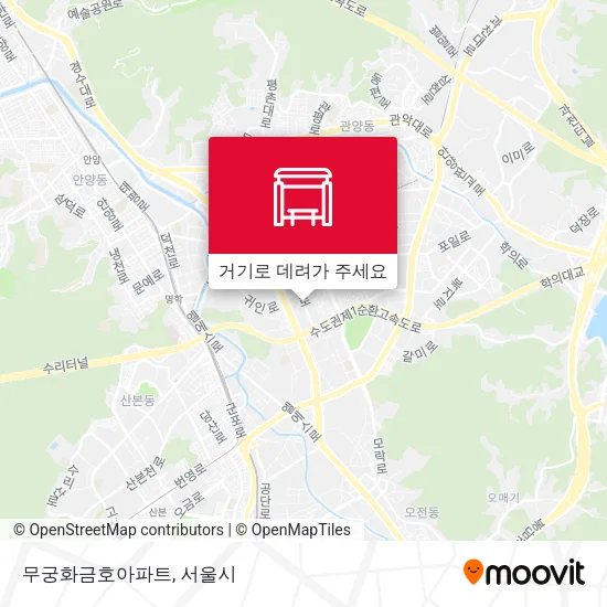 무궁화금호아파트 지도