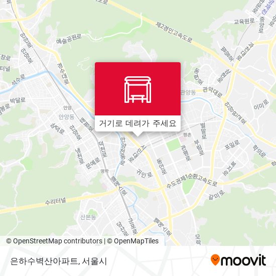 은하수벽산아파트 지도