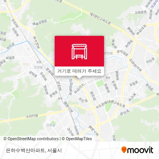 은하수벽산아파트 지도