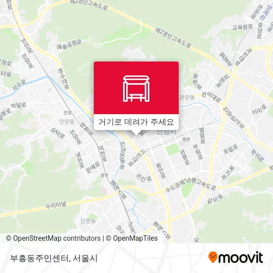 부흥동주민센터 지도