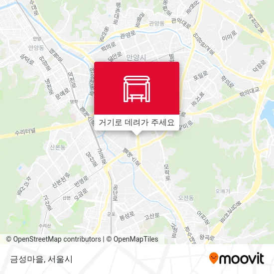 금성마을 지도