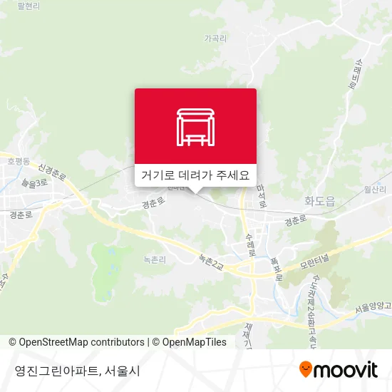 영진그린아파트 지도