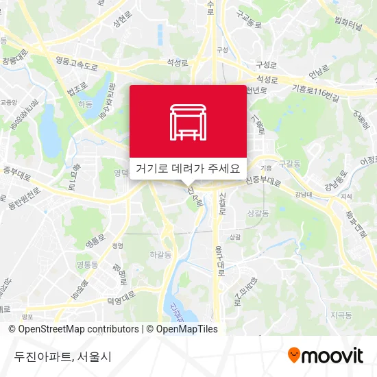 두진아파트 지도
