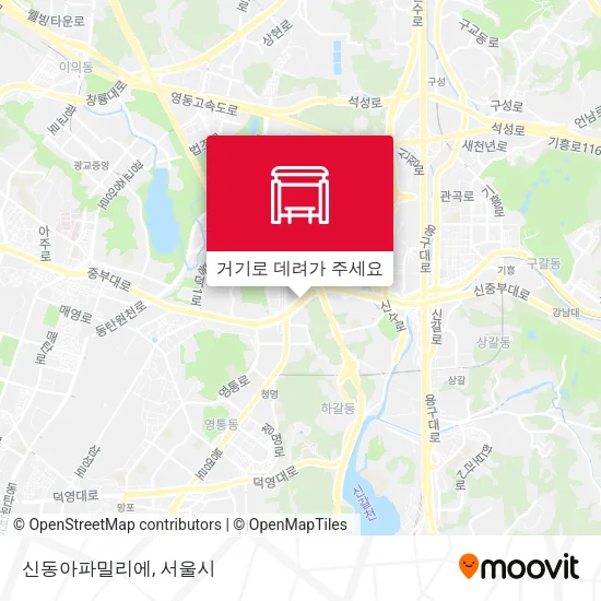 신동아파밀리에 지도