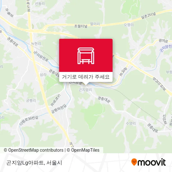 곤지암Lg아파트 지도