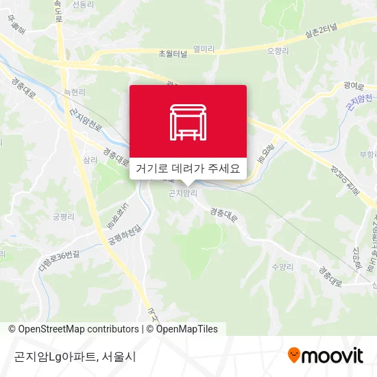곤지암Lg아파트 지도
