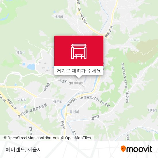 에버랜드 지도