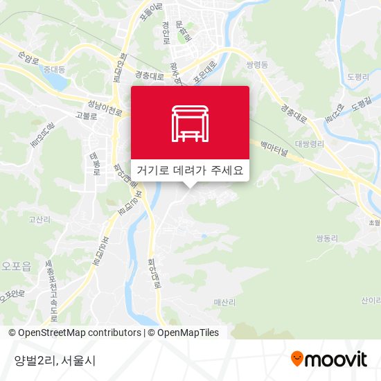 양벌2리 지도