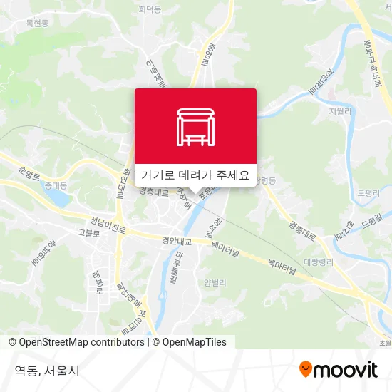 역동 지도