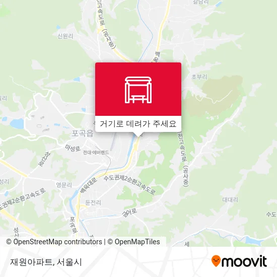 재원아파트 지도