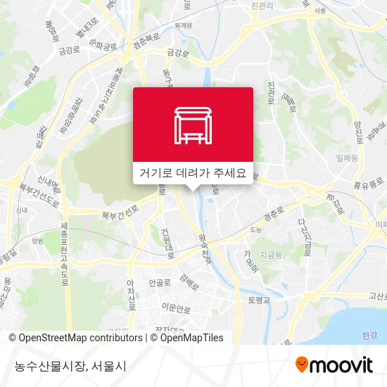 농수산물시장 지도