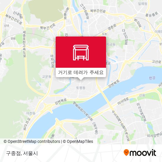 구종점 지도