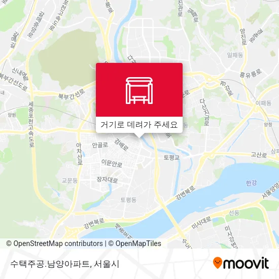 수택주공.남양아파트 지도