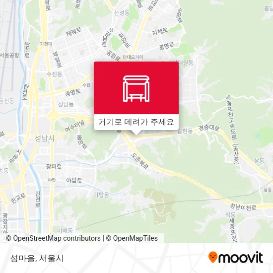 섬마을 지도