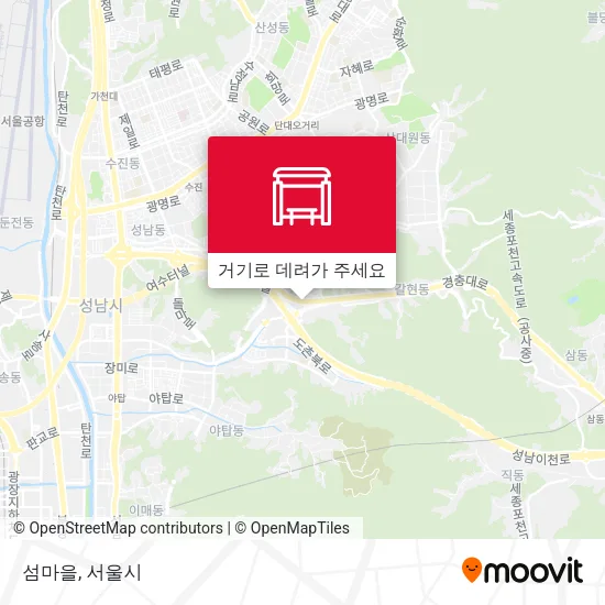 섬마을 지도