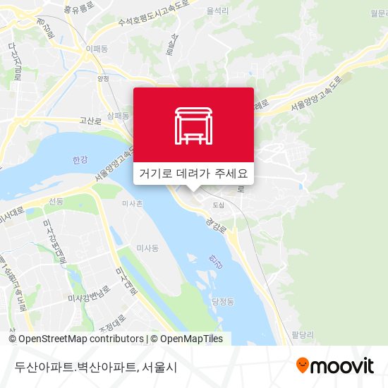 두산아파트.벽산아파트 지도