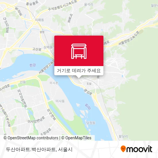 두산아파트.벽산아파트 지도