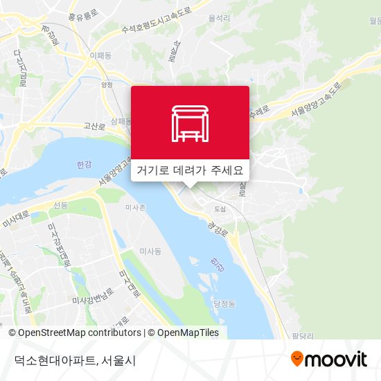 덕소현대아파트 지도