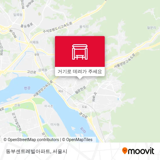 동부센트레빌아파트 지도