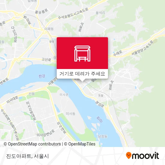 진도아파트 지도