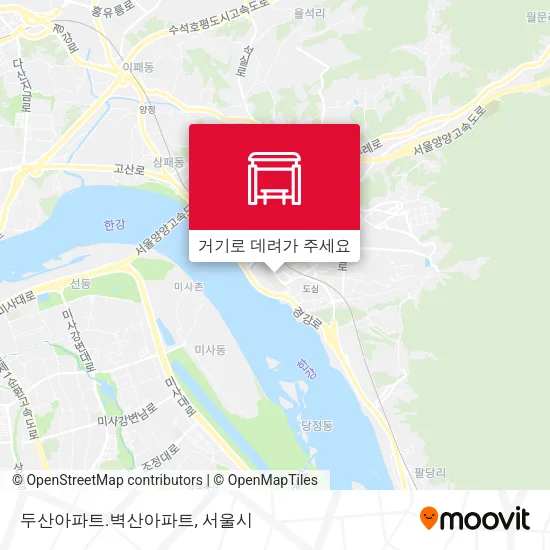 두산아파트.벽산아파트 지도
