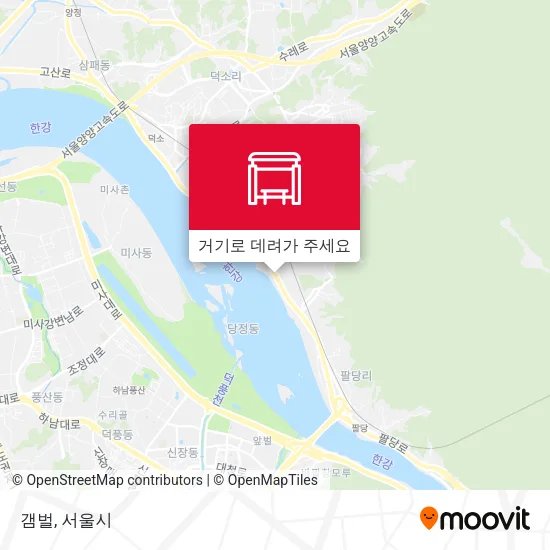갬벌 지도