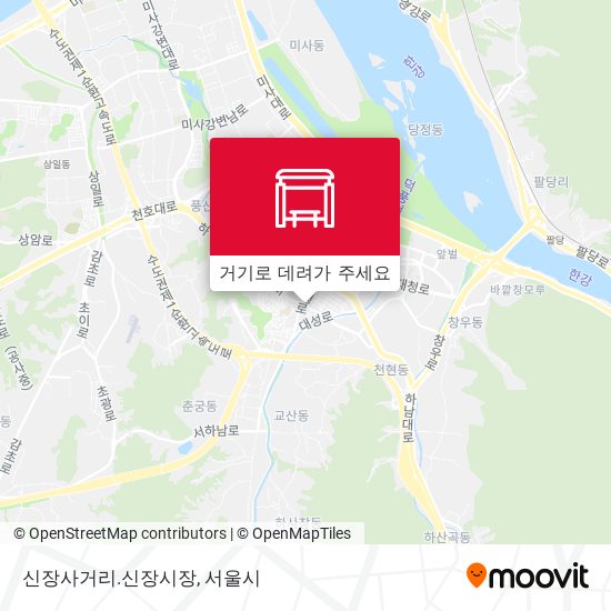 신장사거리.신장시장 지도