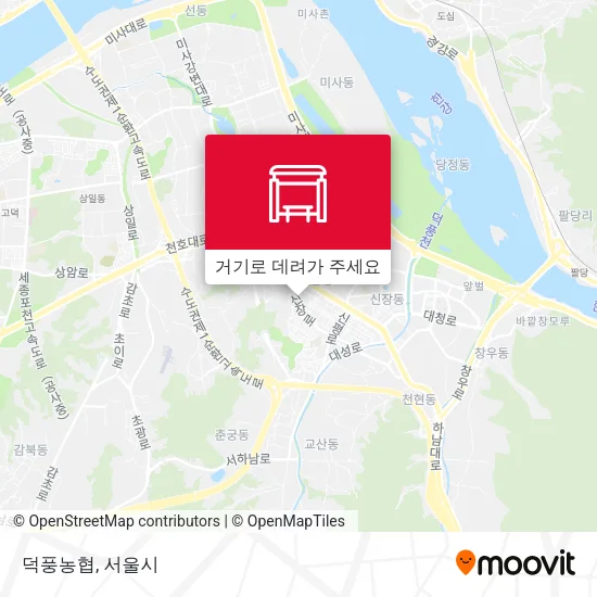 덕풍농협 지도
