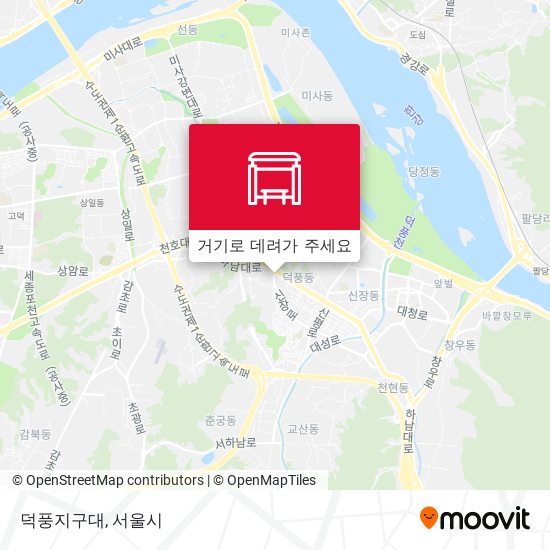 덕풍지구대 지도