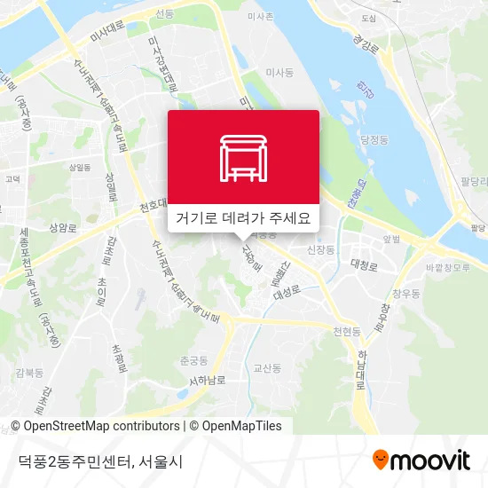 덕풍2동주민센터 지도