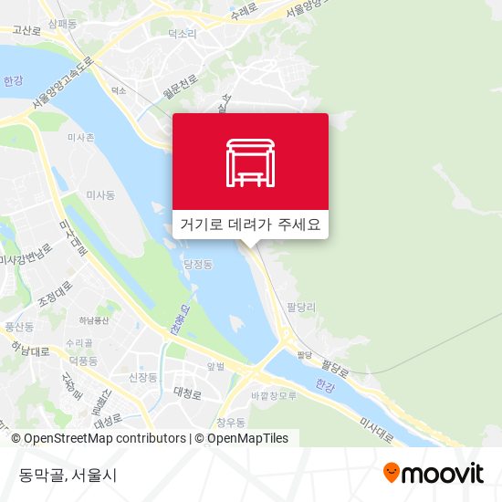 동막골 지도