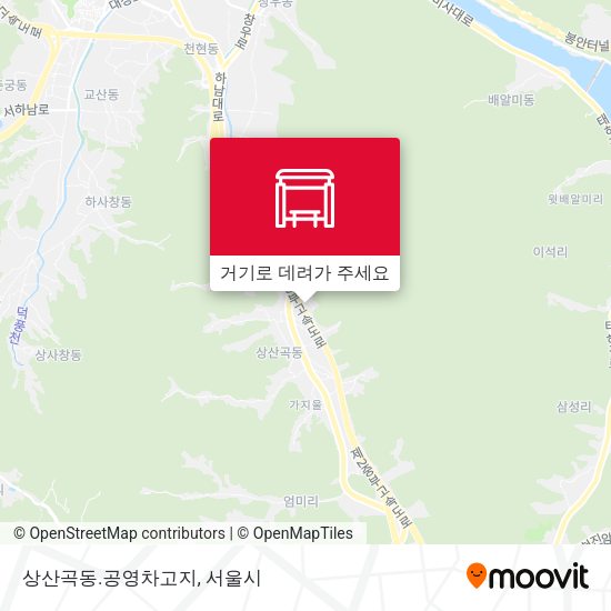 상산곡동.공영차고지 지도
