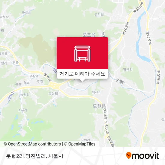 문형2리.영진빌라 지도