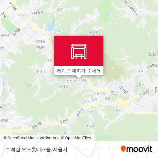 수레실.오포롯데캐슬 지도