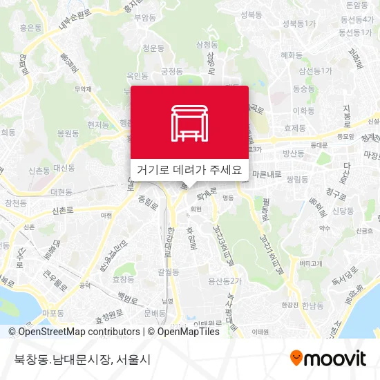 북창동.남대문시장 지도