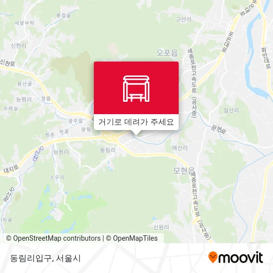 동림리입구 지도