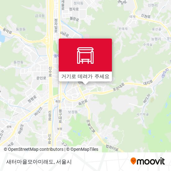 새터마을모아미래도 지도