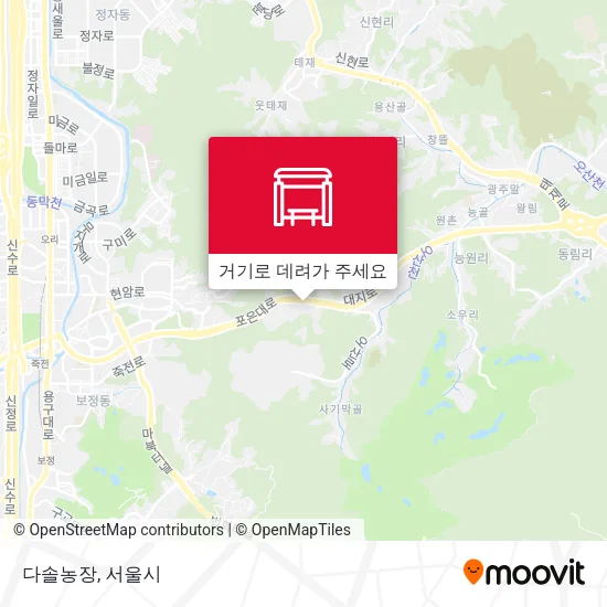 다솔농장 지도