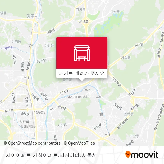 세아아파트.거성아파트.벽산아파 지도