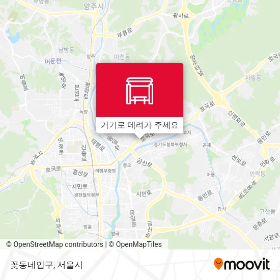 꽃동네입구 지도