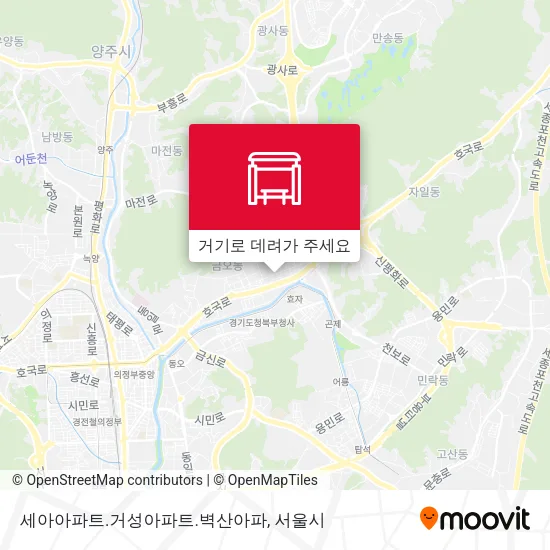 세아아파트.거성아파트.벽산아파 지도