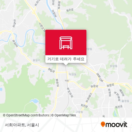 서희아파트 지도