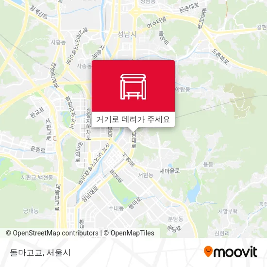 돌마고교 지도