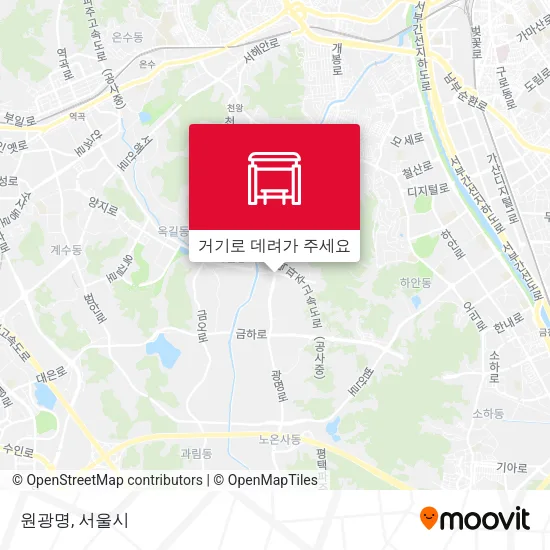 원광명 지도