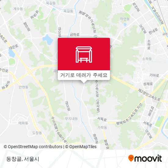 동창골 지도