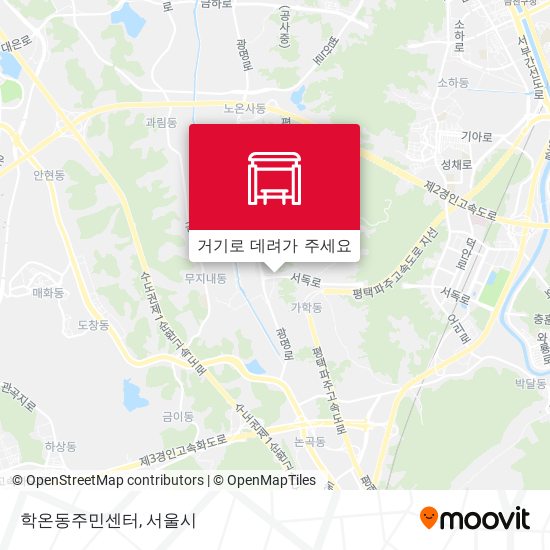 학온동주민센터 지도
