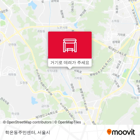 학온동주민센터 지도