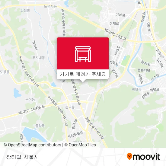 장터말 지도