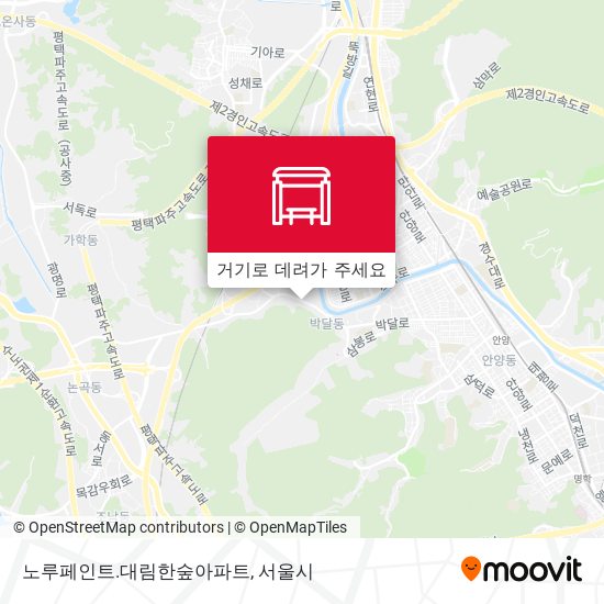 노루페인트.대림한숲아파트 지도